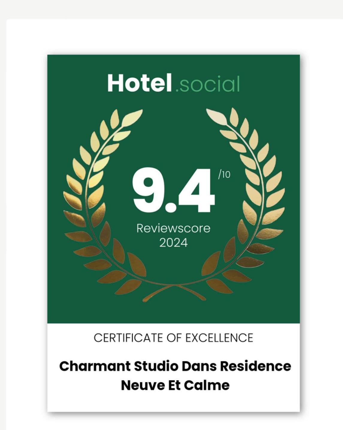 Charmant Studio Dans Residence Neuve Et Calme Corte  Luaran gambar